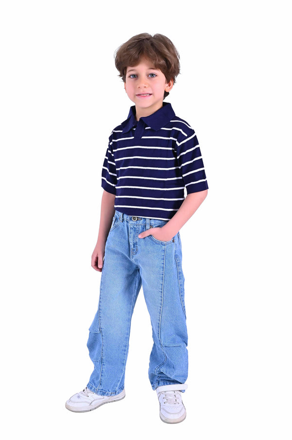 Striped Polo Shirt